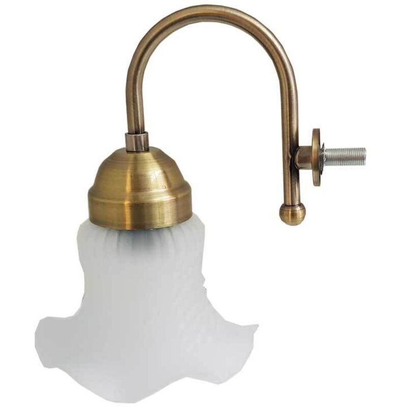 APPLIQUE PER SERIE ARTE POVERA Ottone - Vetro