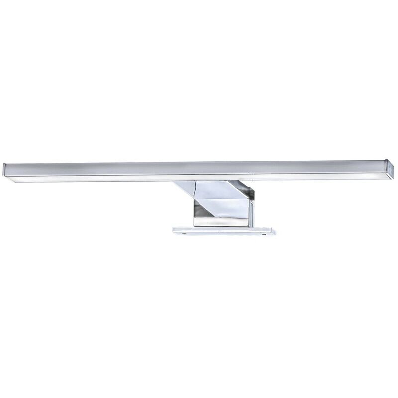 Lampada a specchio a led Interruttore a tirante IP44 5 w cromato metallo-plastica Briloner