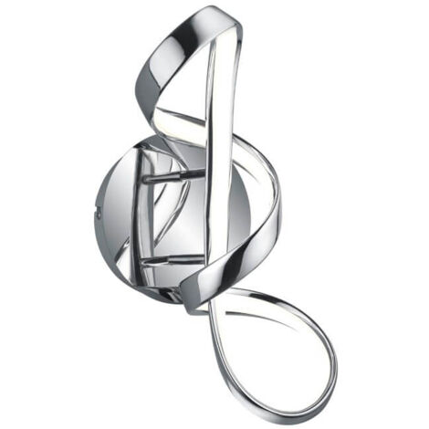 Applique Perugia Design Bow Chrome Led Dimmer 4000k Trio Lighting