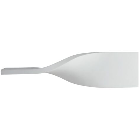 "Applique PIROETTE in gesso bianco vernicibaile 56 cm."