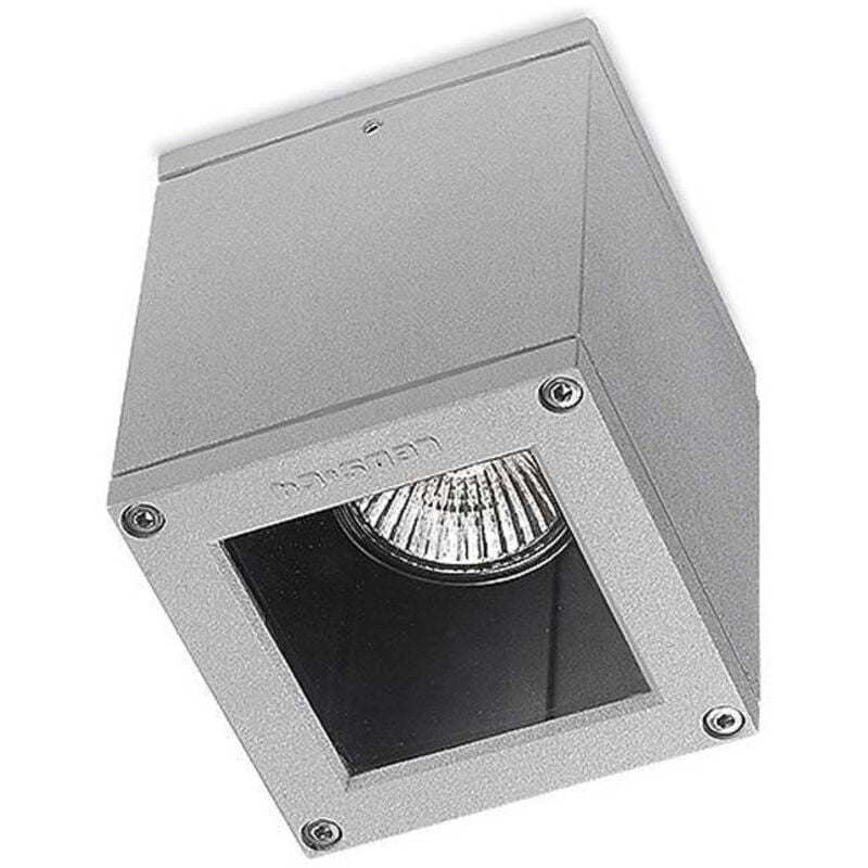 Afrodita - Plafoniera da esterno a 1 luce Grigia IP54, GU10 - Leds-c4
