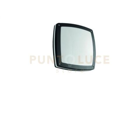 APPLIQUE-PLAFONIERA PARIS NERA  2 LUCI ATTACCO E27 L.30CM