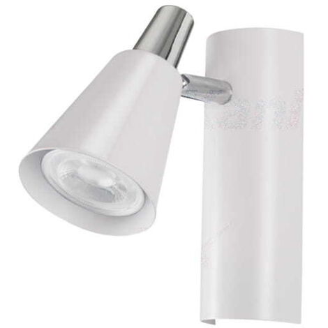 Applique/plafonnier Kanlux SEMPRA blanc/chrome GU10 35W