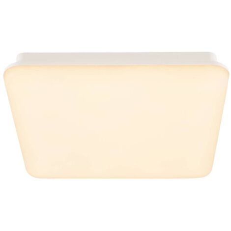 Applique plafonnier SIMA carré blanc LED 24W 3000K plast recyclé détect - SLV - 1005088