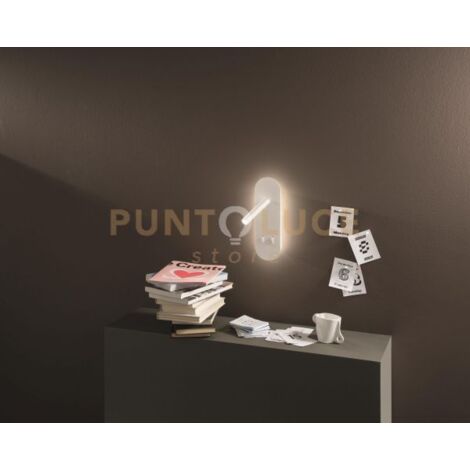 APPLIQUE PLATE A LED BIANCO LED 8W 3000K 560LM ORIENTABILE