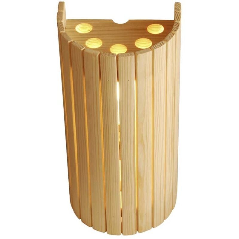 Applique pour lampe de sauna en bois résineux 913VP