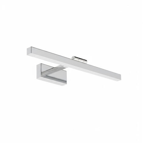 Applique pour miroir de salle de bain interrupteur intégré KARTAL-8 LED 8W 570lm 4200K IP45 chrome HOROZ