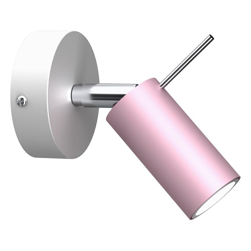 Applique PRESTON ROSE/BLANC 1x mini GU10