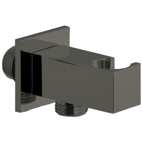 Applique Prise D'Eau Carre Chrome Noir - CRISTINA ONDYNA PD44772