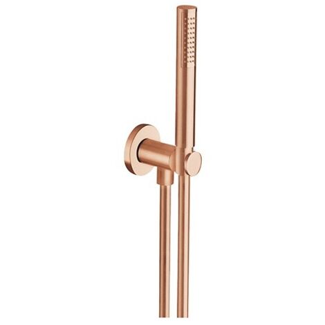 Applique Prise D'Eau Douchette Flexible Or Rose Brosse - CRISTINA ONDYNA PD47534P