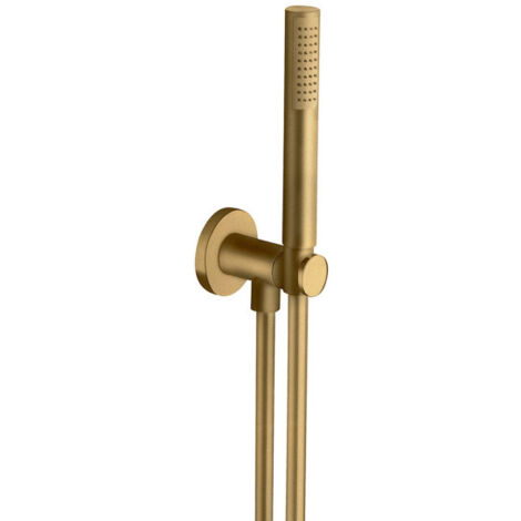 Applique prise d'eau douchette flexible vieux bronze - CRISTINA ONDYNA PD47593