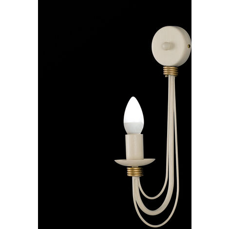 PORTA LAMPADE PORTALAMPADA E14 Finta Candela Anticata per Luce Lampadari h  85 mm EUR 1,70 - PicClick IT