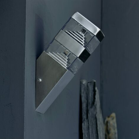 Applique Pyramide Inox 32 LED SMD 9W