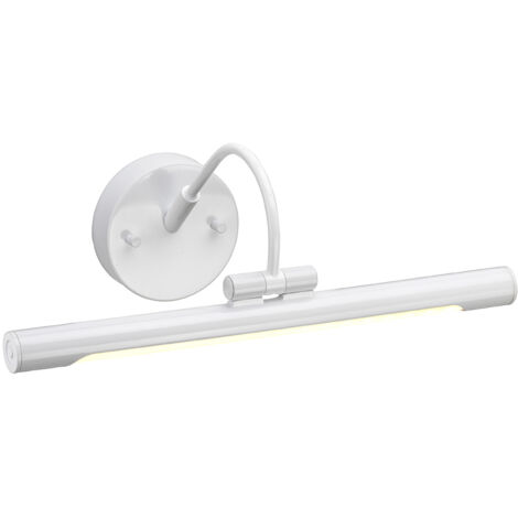 Applique Quadri E Specchi Contemporanea Alton Acciaio Bianco Led 6W 3000K 318Lm