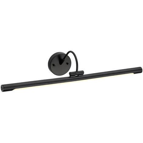 Applique Quadri E Specchi Contemporanea Alton Acciaio Nero Led 10W 3000K 549Lm