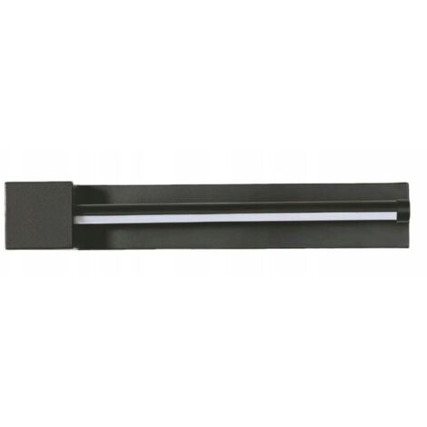 Applique regolabile Moon 30cm nera LED CCT 6W IdeaLED