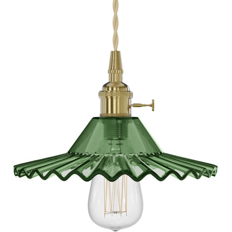 Applique Retrò a Parete - Design Retrò - Escarlata Verde