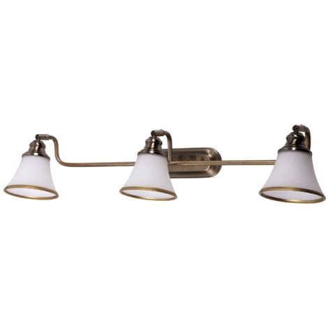 Applique rétro miroir 3xE14 brun Grando 6547 Rabalux
