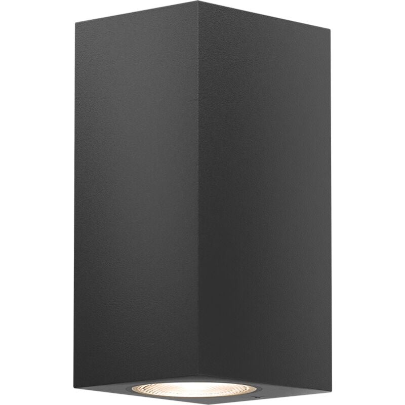 Braytron - Applique rita GU10 2x35W Gris Aluminium IP44