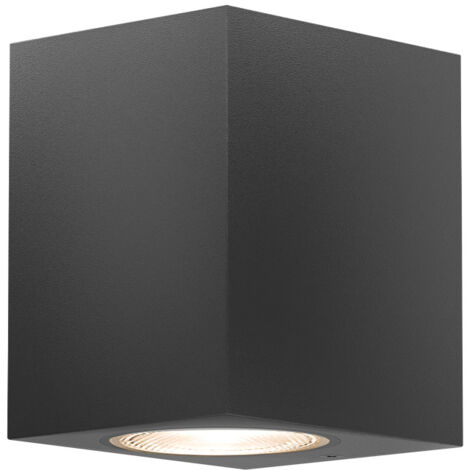Applique RITA GU10 35W Gris Aluminium IP44