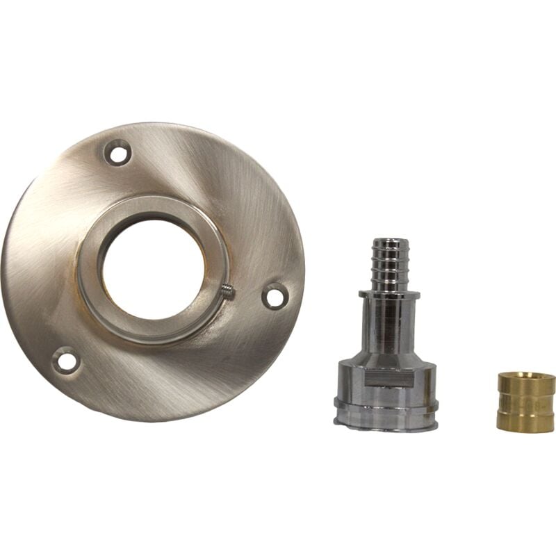 Applique robinet de jardin aplic'easy nickelée per glissement Ø12 Anquier