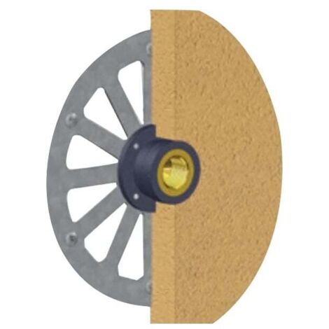 Applique robinet de jardin sous enduit APLIC'ENDUIT à visser F 1/2" (15/21) - Manganèse - ANQUIER