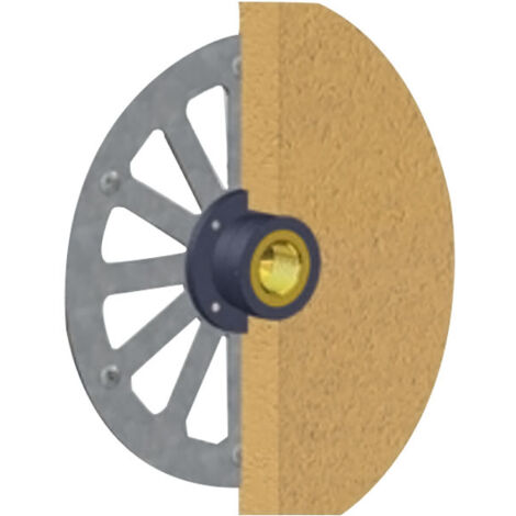 Applique robinet de jardin sous enduit APLIC'ENDUIT multicouche Ø16x2 - Anthracite - ANQUIER