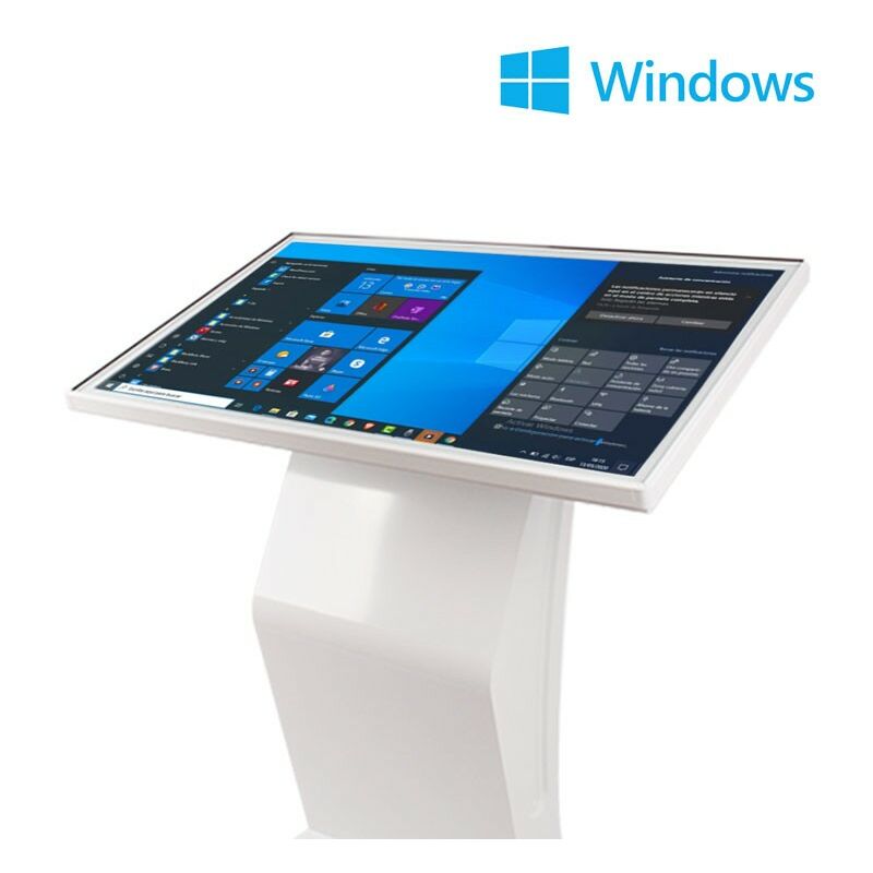 Image of Display pubblicitario - Digital Kiosk Display 43 Touchscreen - Bianco