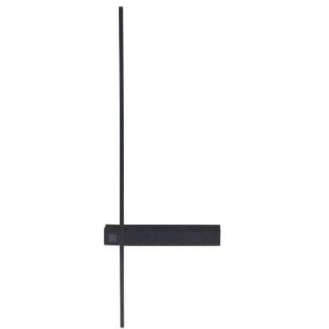 Applique SABRE nera industriale LED 6W 61cm Maxlight