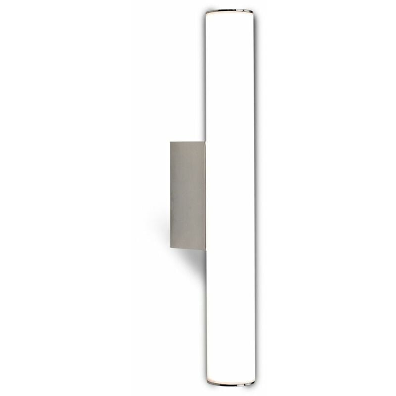 Applique de salle de bain 30cm chrome (5W 360lm 4000K IP44) Voltman