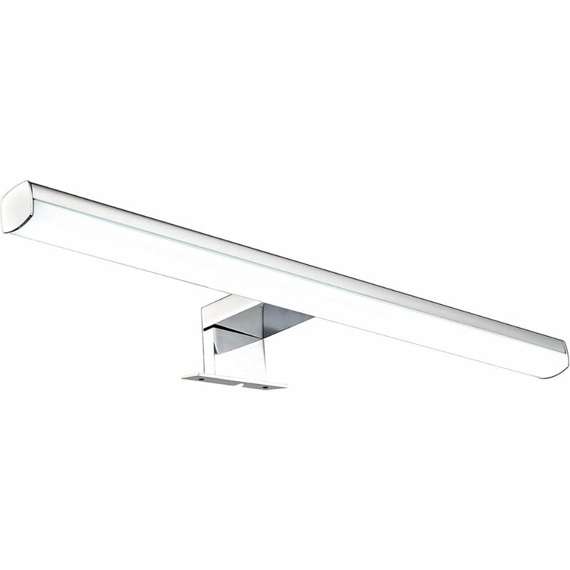 Applique de salle de bain avec télécommande 50cm chrome (10W 600lm 4000K IP44) Voltman