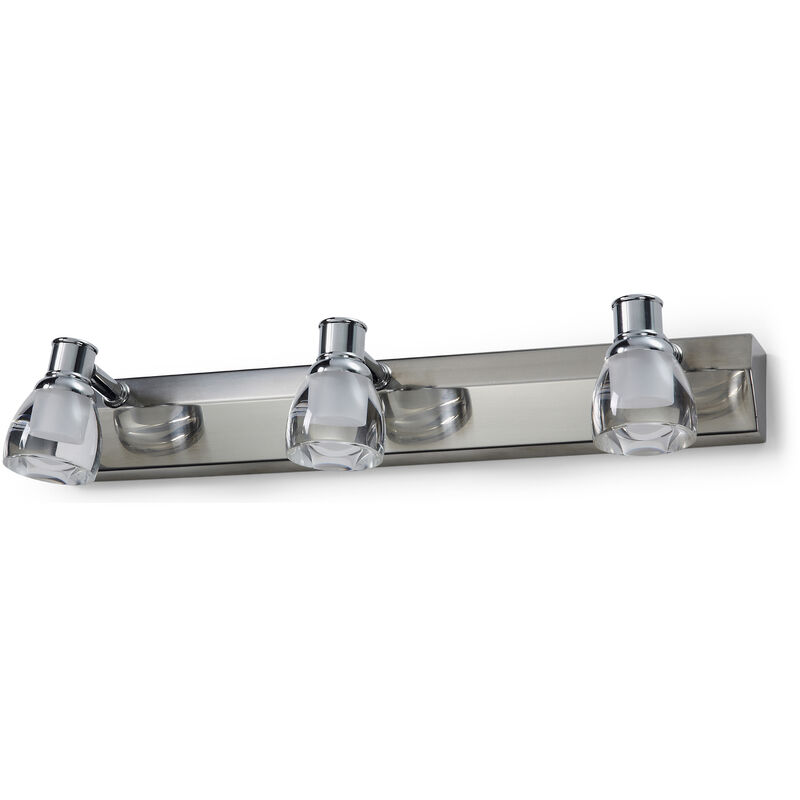 Novolux - Applique Salle de bain tilt alf led smd 3x2.40W 144lm(430lm) CRI80 3000K Chromé Novolux - Applique Salle de bain tilt alf led smd 3x2.40W 144lm(430lm) CRI80 3000K Chromé