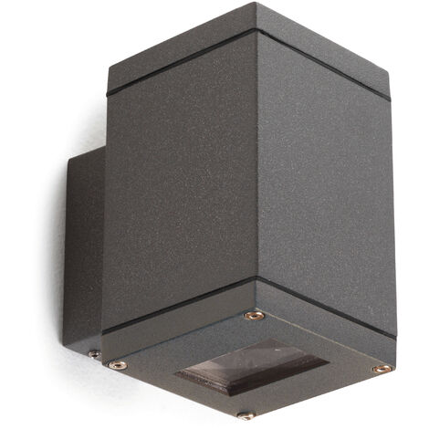 Applique SETH Large Square IP65 LED SMD AC 8.70W 1120lm CRI80 4000K Anthracite
