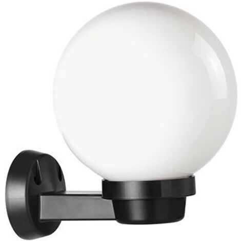 Applique Sf. Opale D.20 E27 linea globo nero
