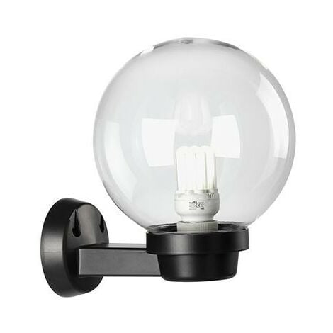 Applique Sf.Chiara D.20 E27 linea globo nero