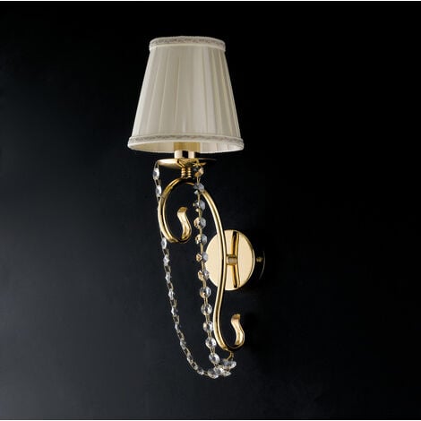 Lampadario camera da letto metallo oro o argento E14 shabby – Luminar