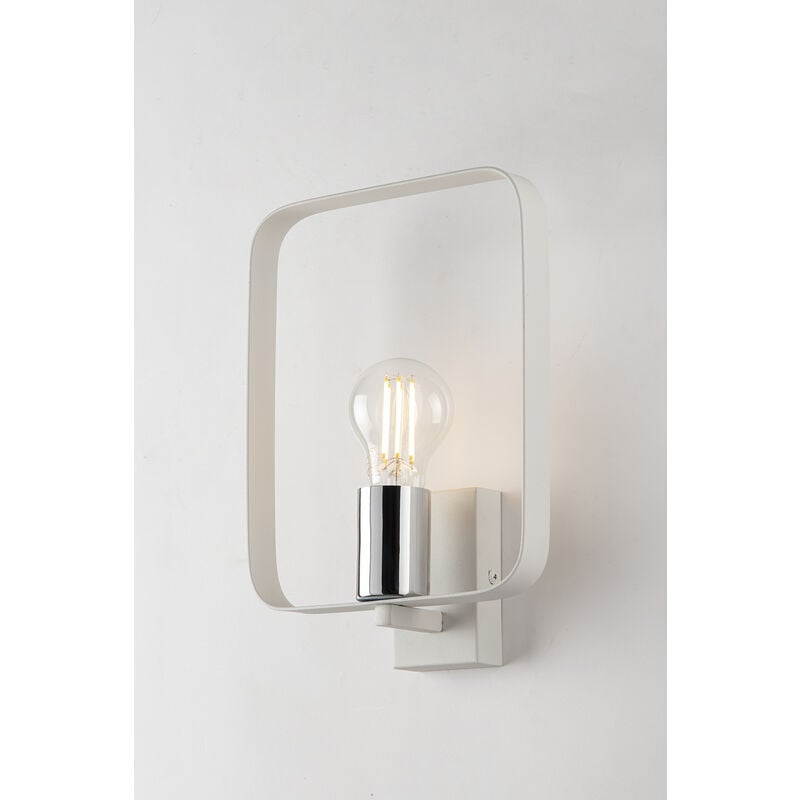 Luce Ambiente e Design - Applique smith bianca in