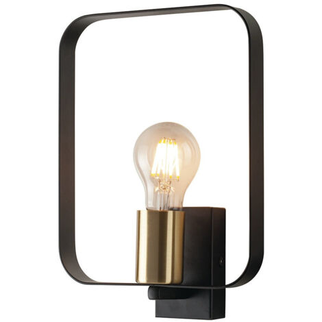 Applique SMITH in metallo nero