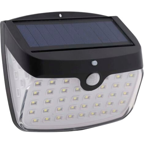 Applique solaire 300 Lumens avec détecteur de mouvements - EZ SOLAR