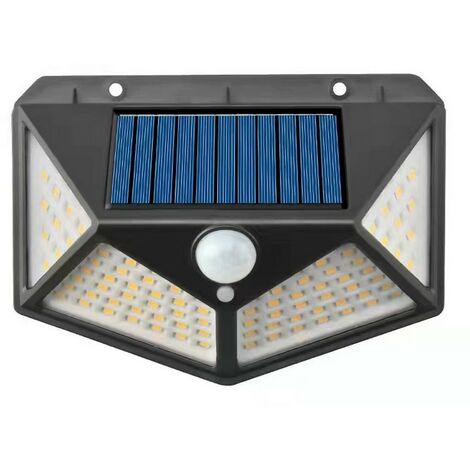 Applique Solaire Avec Détecteur De Mouvement Ip65 350lm 3000k - Digilamp