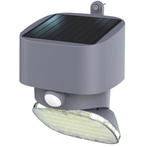 Applique solaire BF-TWIST2 orientable veille 50 lm + détection 2000 lm 3000K IP65 - IK10 - BF LIGHT