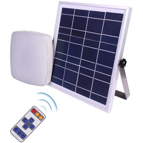 Applique Solaire Extérieure Plafonnier LED Télécommande-60W, Blanc, 3.7V/660mAh, 1pc