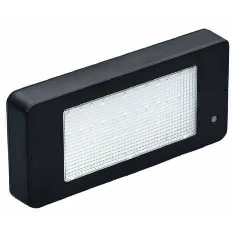 Applique solaire IP65, éclairage extérieur 800 Lm 6000K A++, détecteur de mouvement