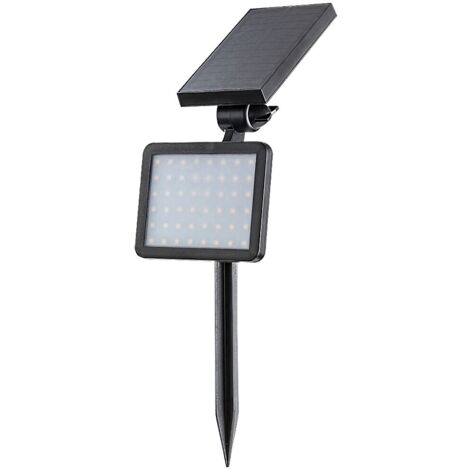 Applique solaire LED 9,6W 4000K IP44 Kelna Rabalux noire