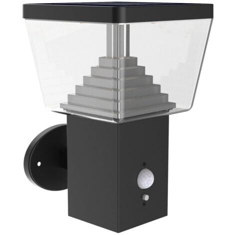 Applique solaire LED LIBERTY - 6W Lumihome® noir