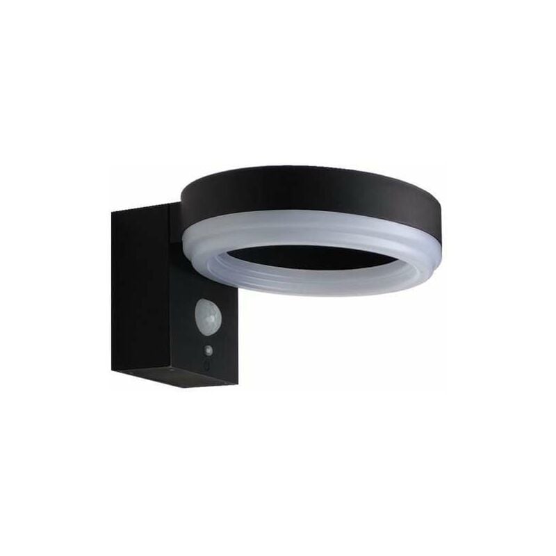 Wall Light Wall Light 6W led Black Preteence Detector