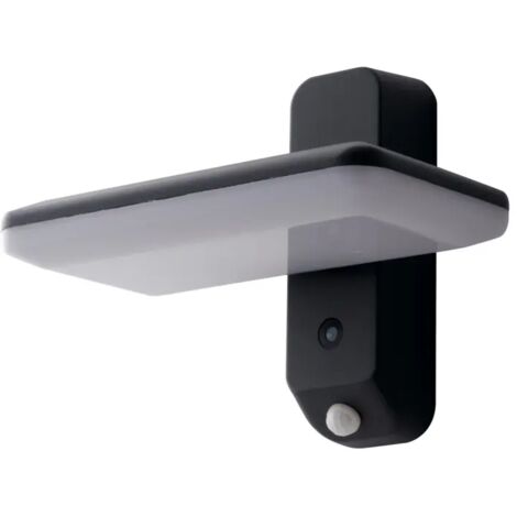 "Applique solare LED ARGO antracite con sensore crepuscolare e di movimento"