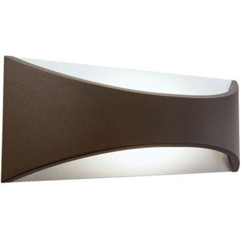 Applique Sovil Moon grande à led marron 12W 4000K IP65 99108/27