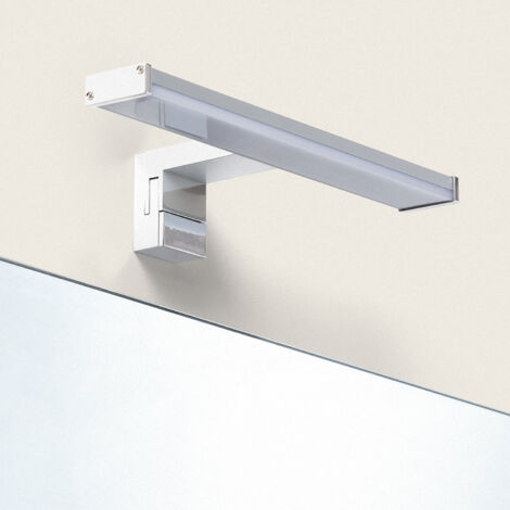 Applique Specchio da Bagno 3W Argento Kendari  2700K Bianco Caldo