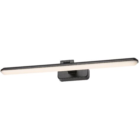 Applique specchio/quadro LED 15W nero opaco Nabil Rabalux